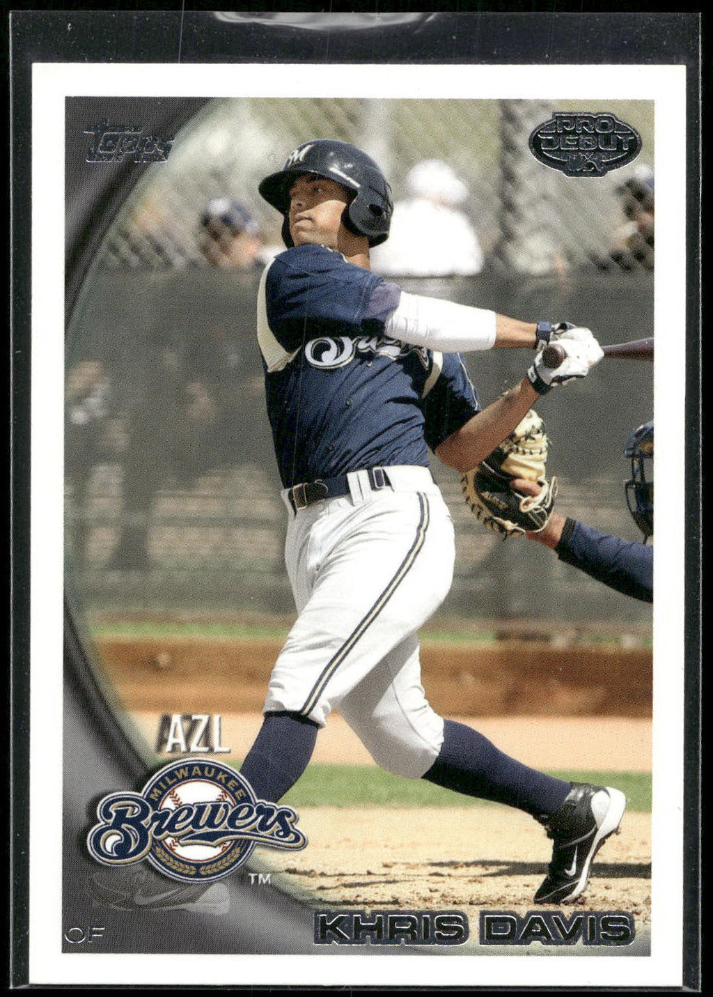 2010 Topps Pro Debut #392 Khris Davis