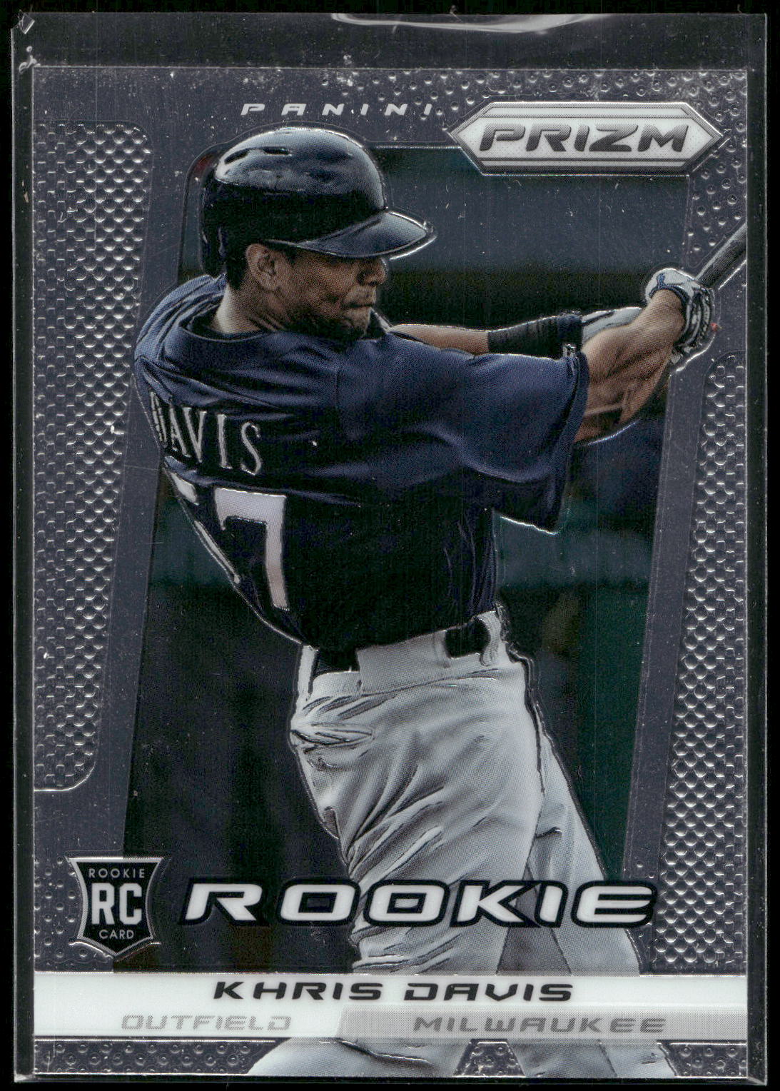 2013 Panini Prizm #221 Khris Davis