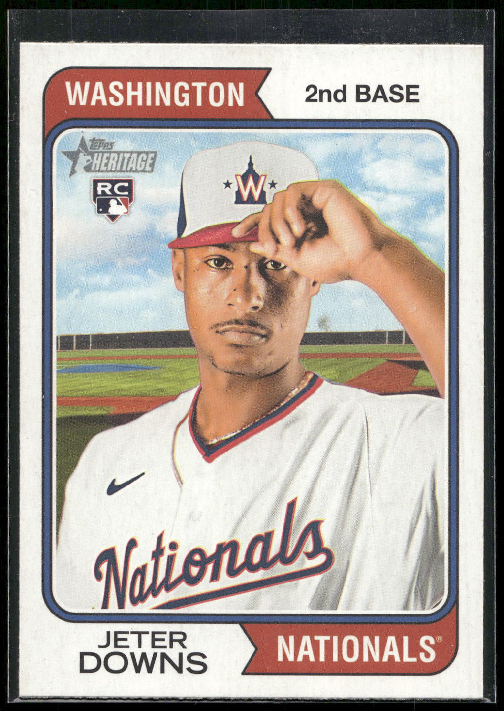 2023 Topps Heritage #84 Jeter Downs