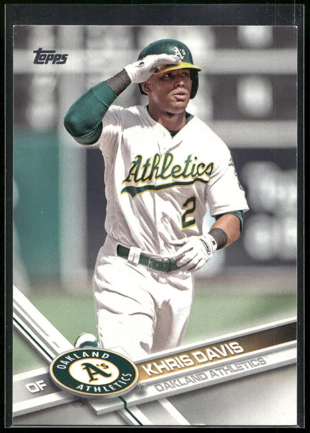 2017 Topps #601 Khris Davis
