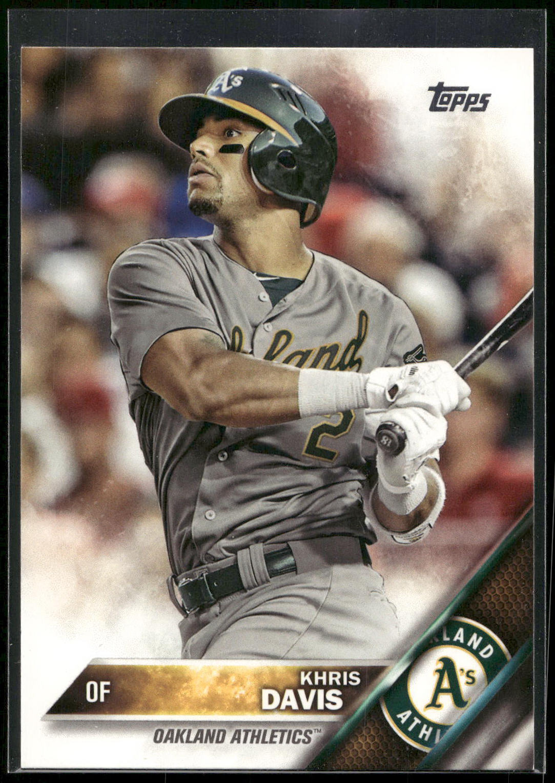 2016 Topps #598 Khris Davis