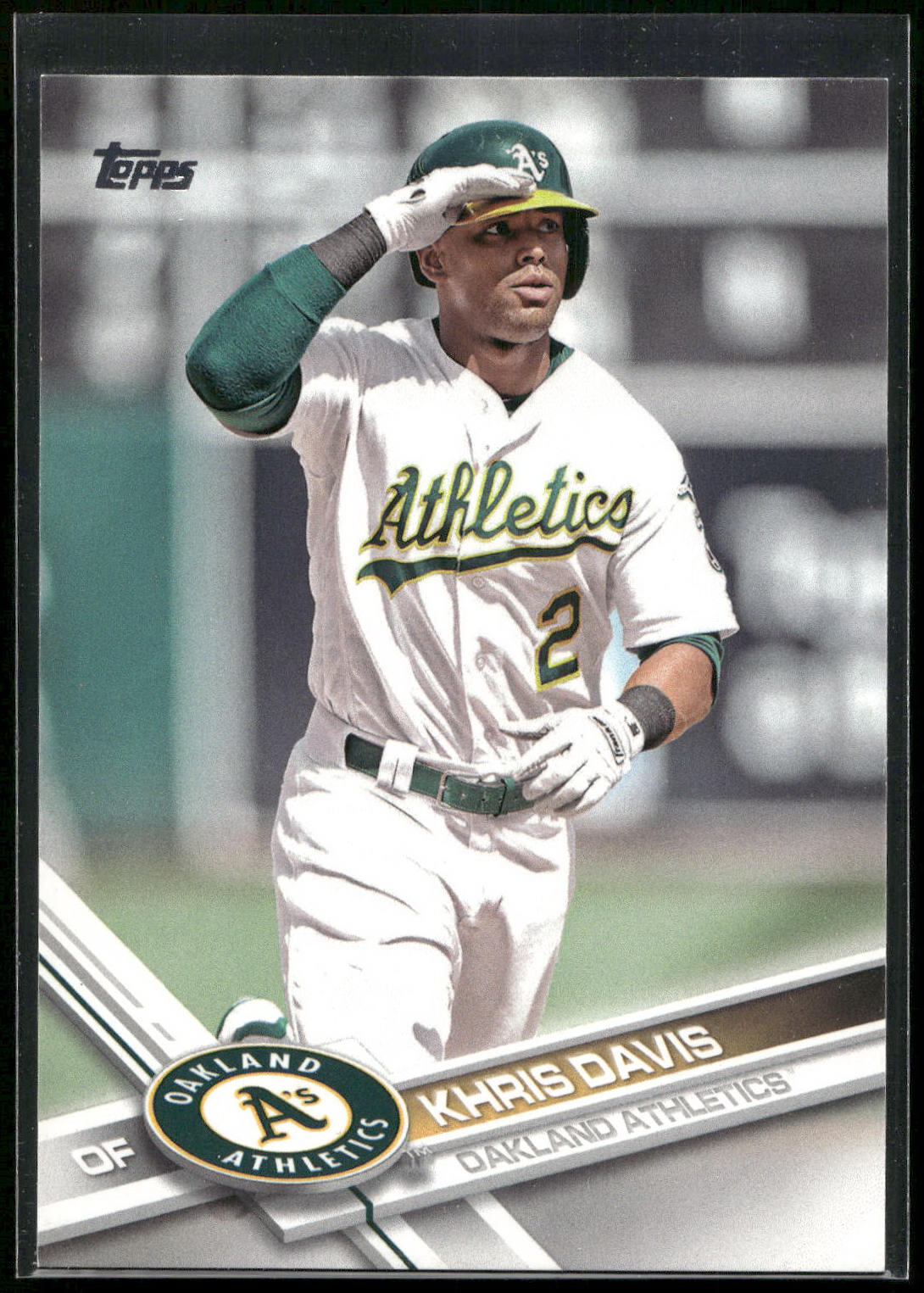 2017 Topps #601 Khris Davis