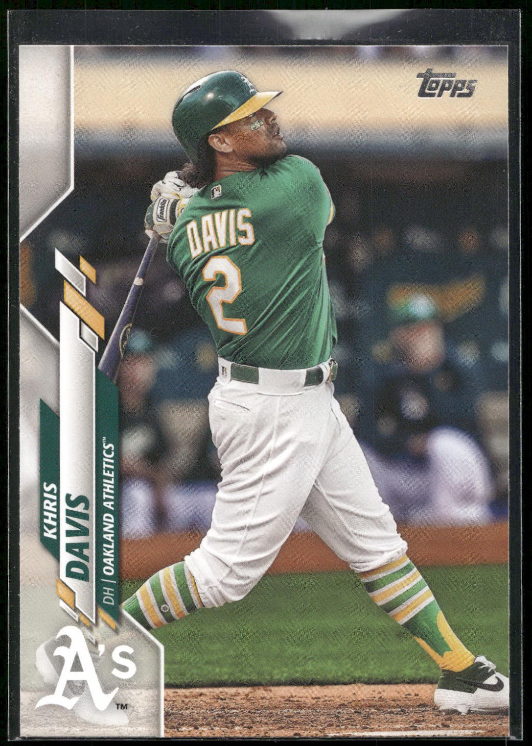 2020 Topps #527 Khris Davis
