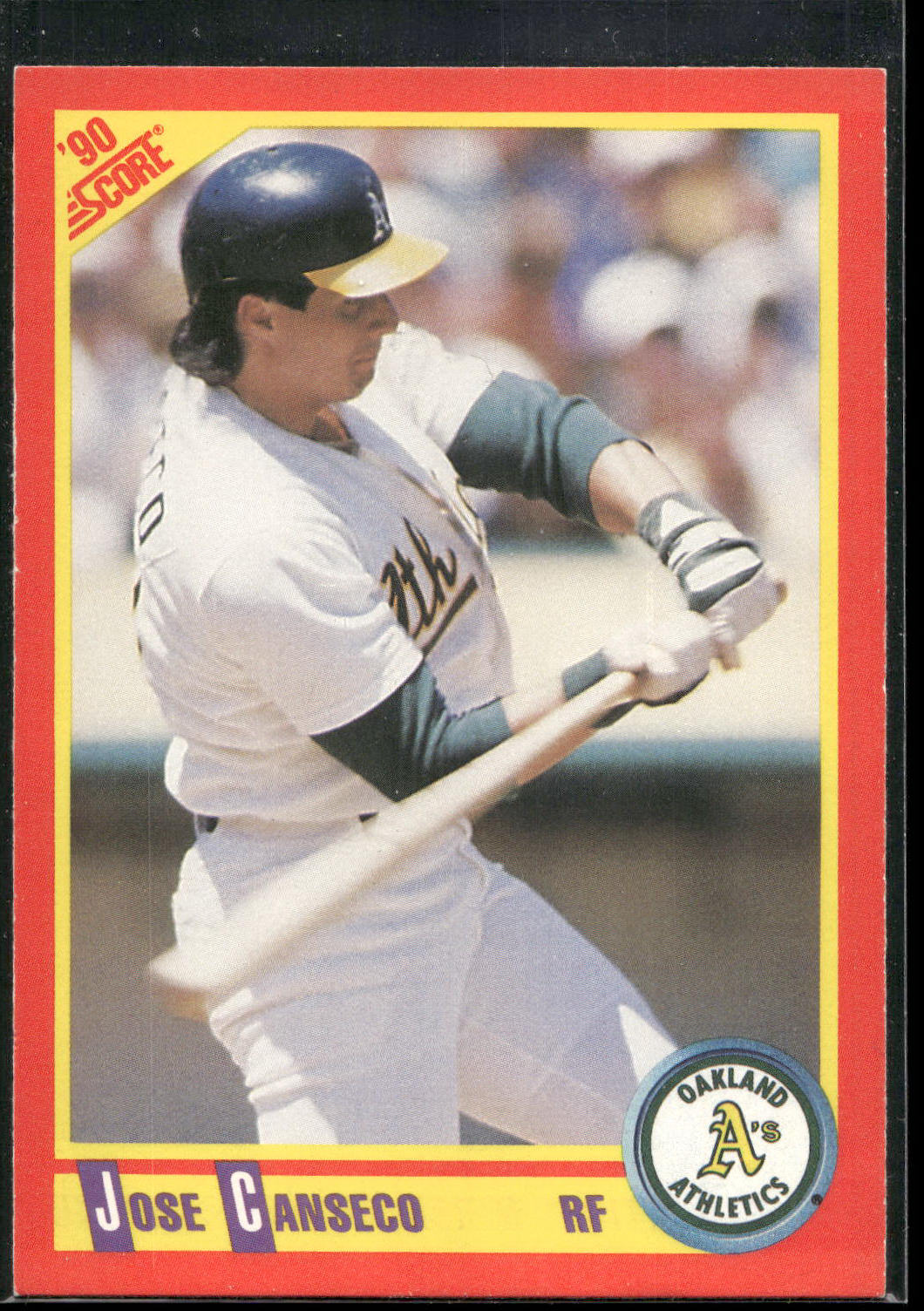 1990 Score #375 Jose Canseco