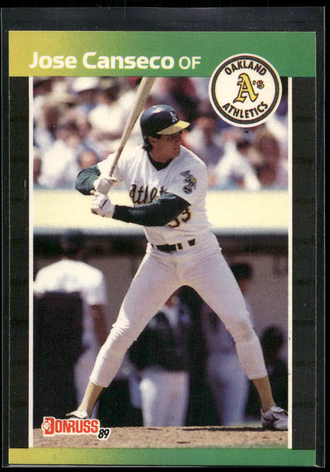 1989 Donruss #91 Jose Canseco
