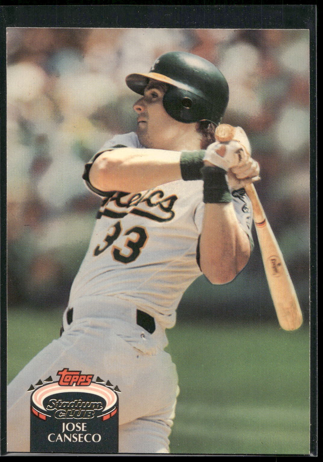 1992 Stadium Club #370 Jose Canseco