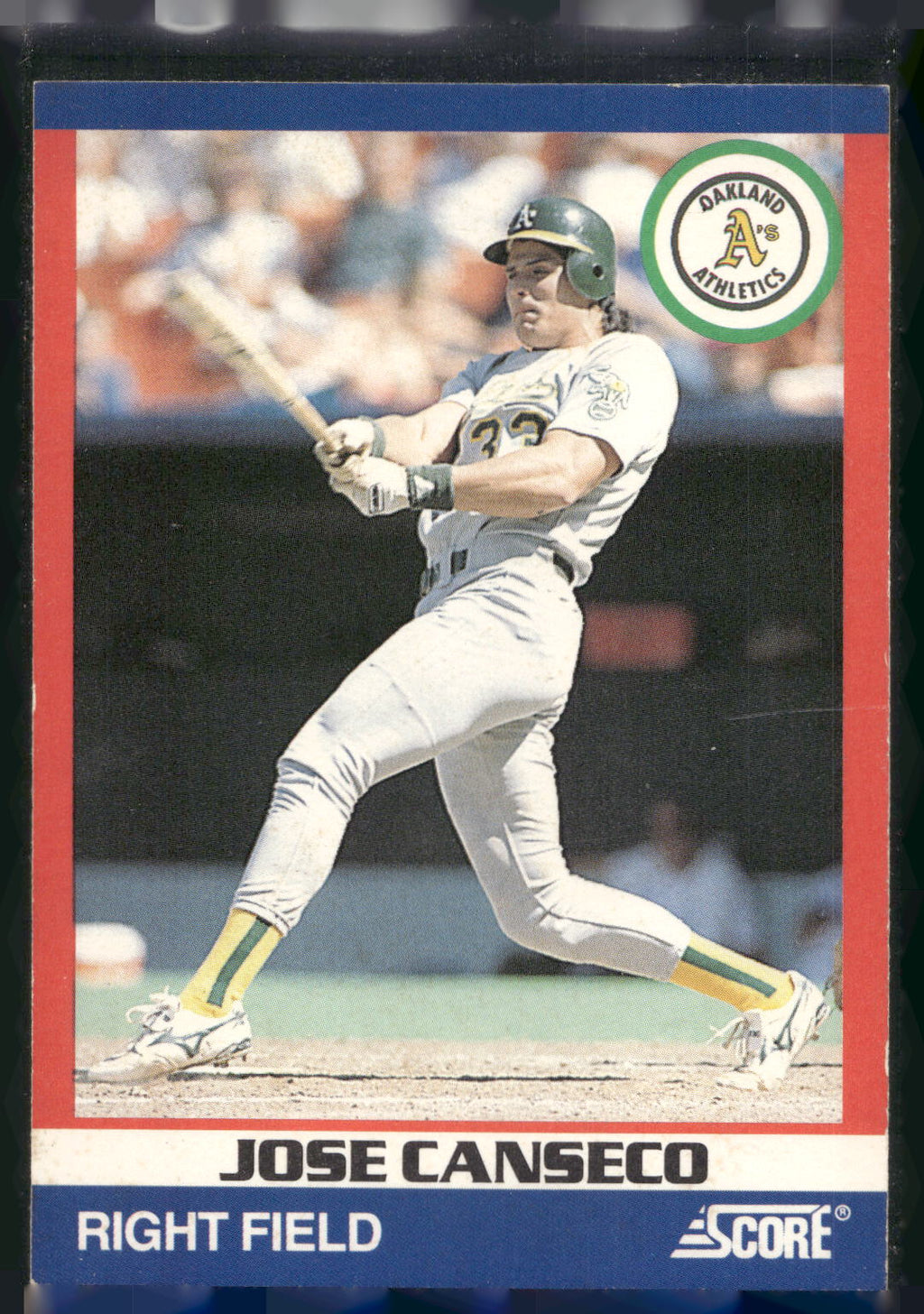1991 Score 100 Superstars #1 Jose Canseco