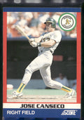 1991 Score 100 Superstars #1 Jose Canseco