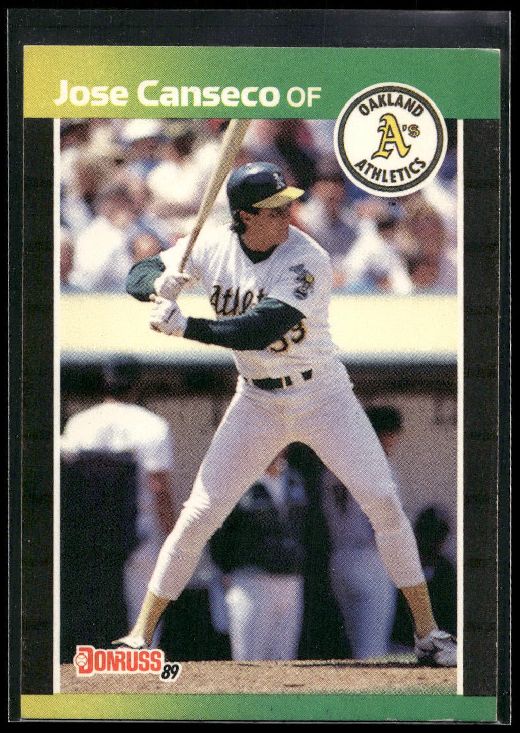 1989 Donruss #91 Jose Canseco