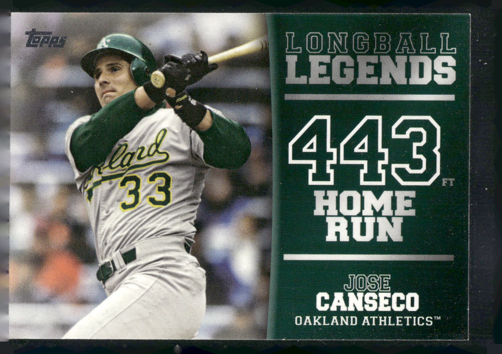 2018 Topps #LL-8 Jose Canseco Longball Legends