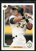 1991 Upper Deck #155 Jose Canseco