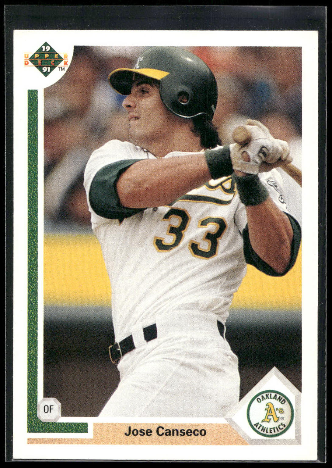 1991 Upper Deck #155 Jose Canseco