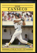 1991 Fleer #5 Jose Canseco