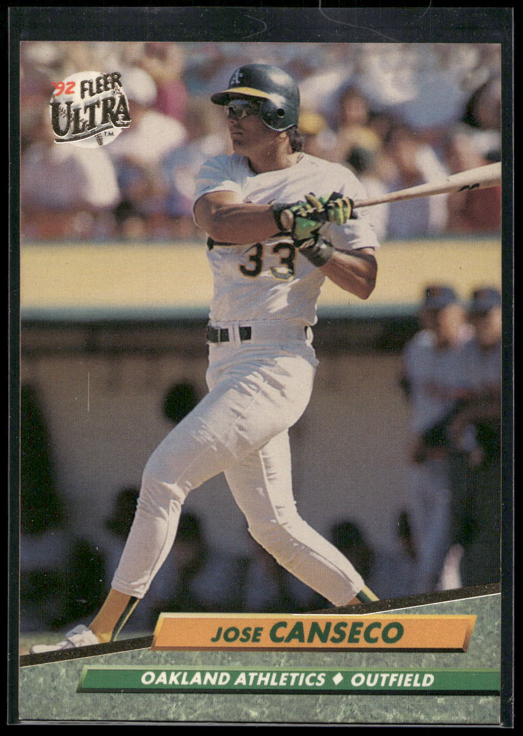 1992 Ultra #110 Jose Canseco