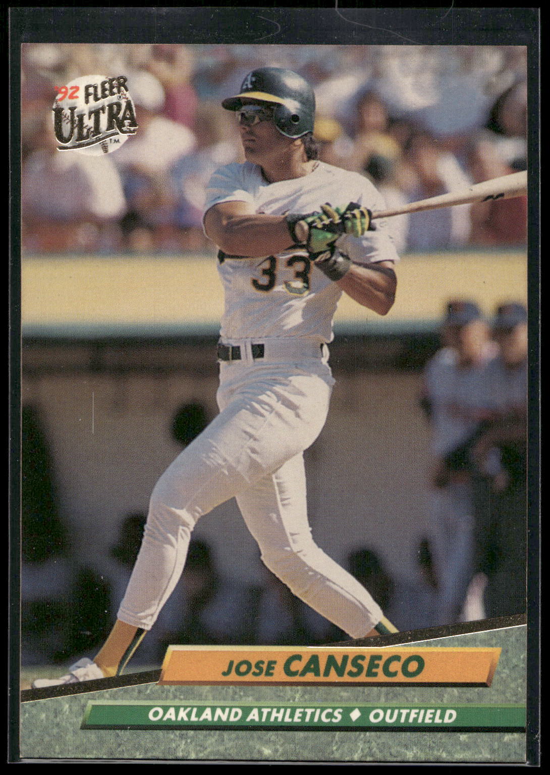 1992 Ultra #110 Jose Canseco