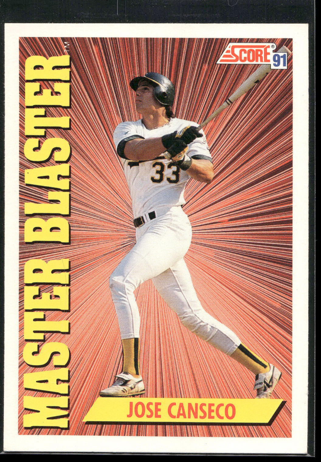 1991 Score #690 Jose Canseco