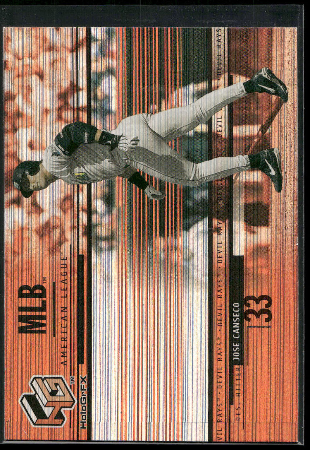 2000 Upper Deck HoloGrFX #25 Jose Canseco