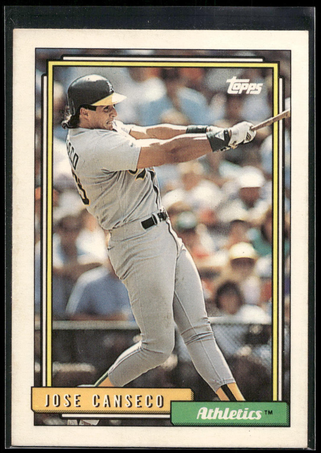 1992 Topps #100 Jose Canseco