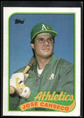 1989 Topps #500 Jose Canseco
