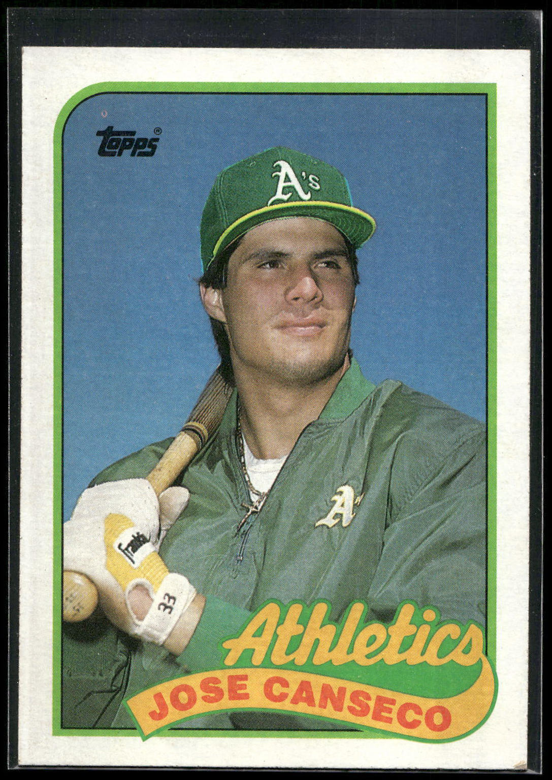 1989 Topps #500 Jose Canseco