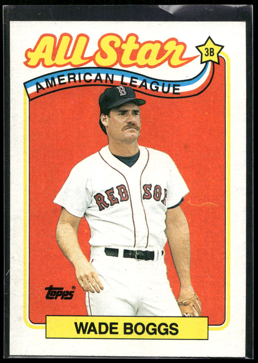 1989 Topps #399 Wade Boggs