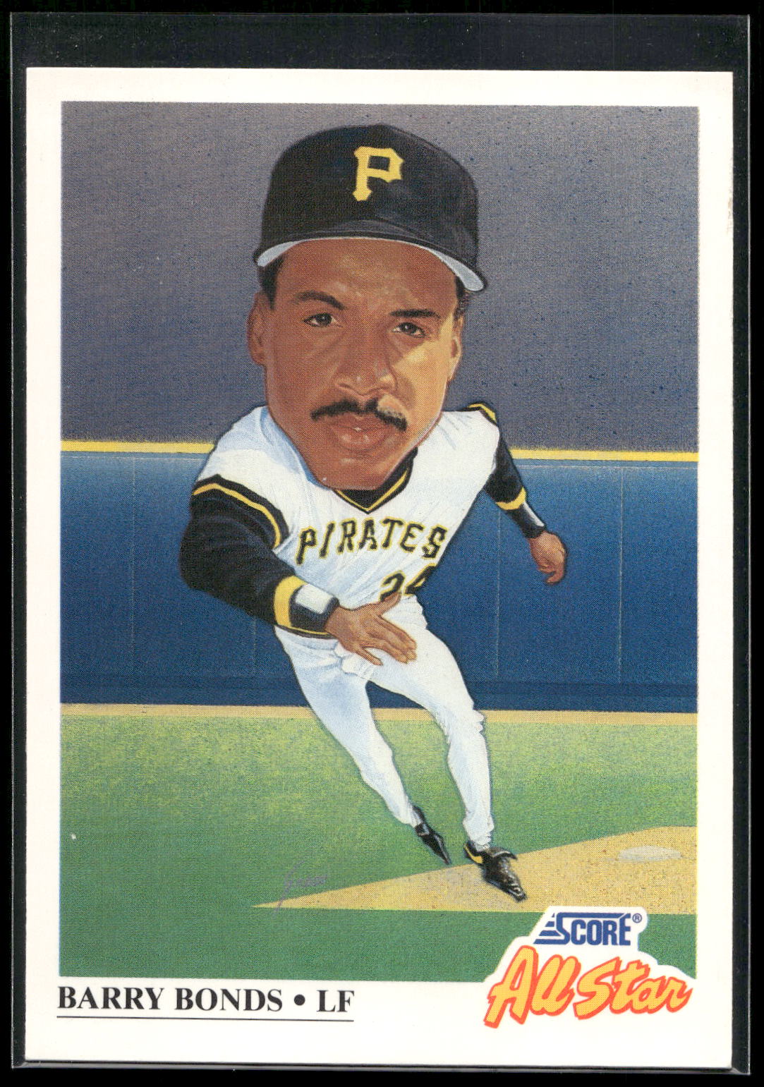 1991 Score #668 Barry Bonds