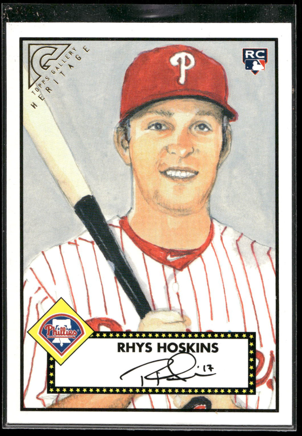 2018 Topps Gallery #H-12 Rhys Hoskins Heritage