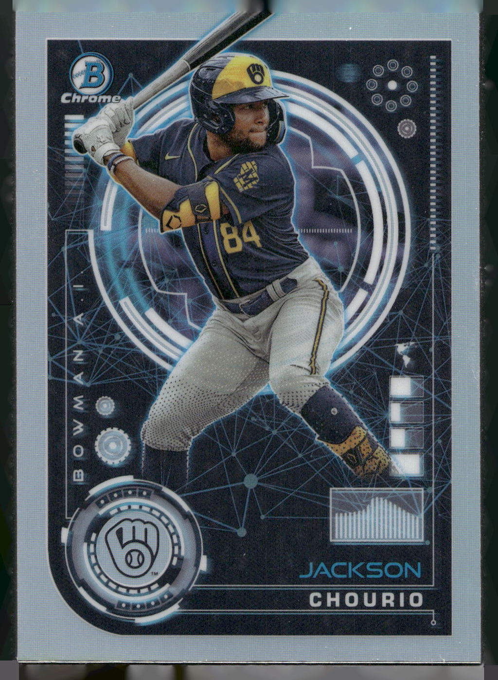 2024 Bowman #BAI-16 Jackson Chourio Bowman A.I.
