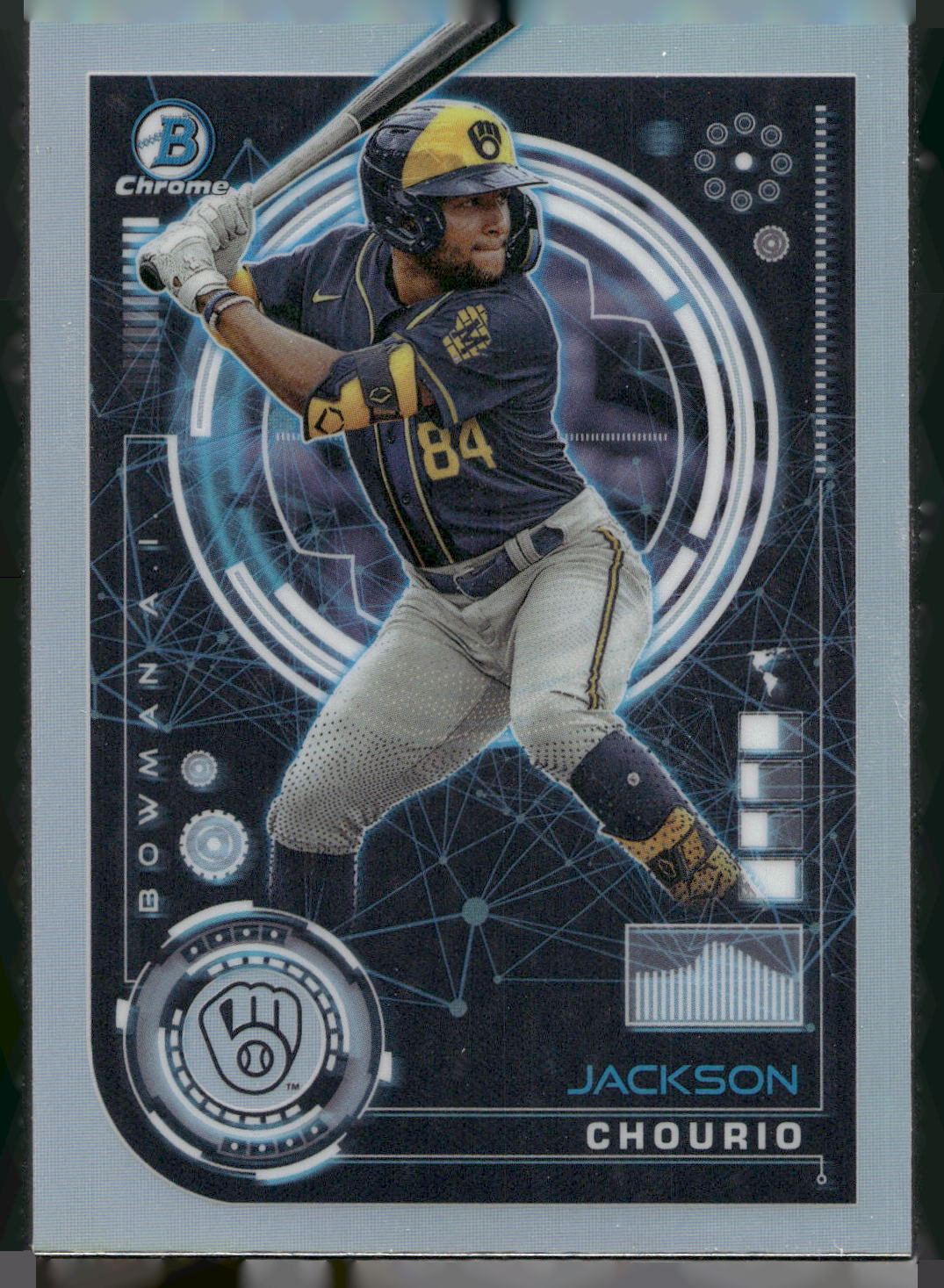 2024 Bowman #BAI-16 Jackson Chourio Bowman A.I.