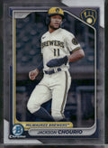 2024 Bowman #BCP-140 Jackson Chourio Chrome Prospects