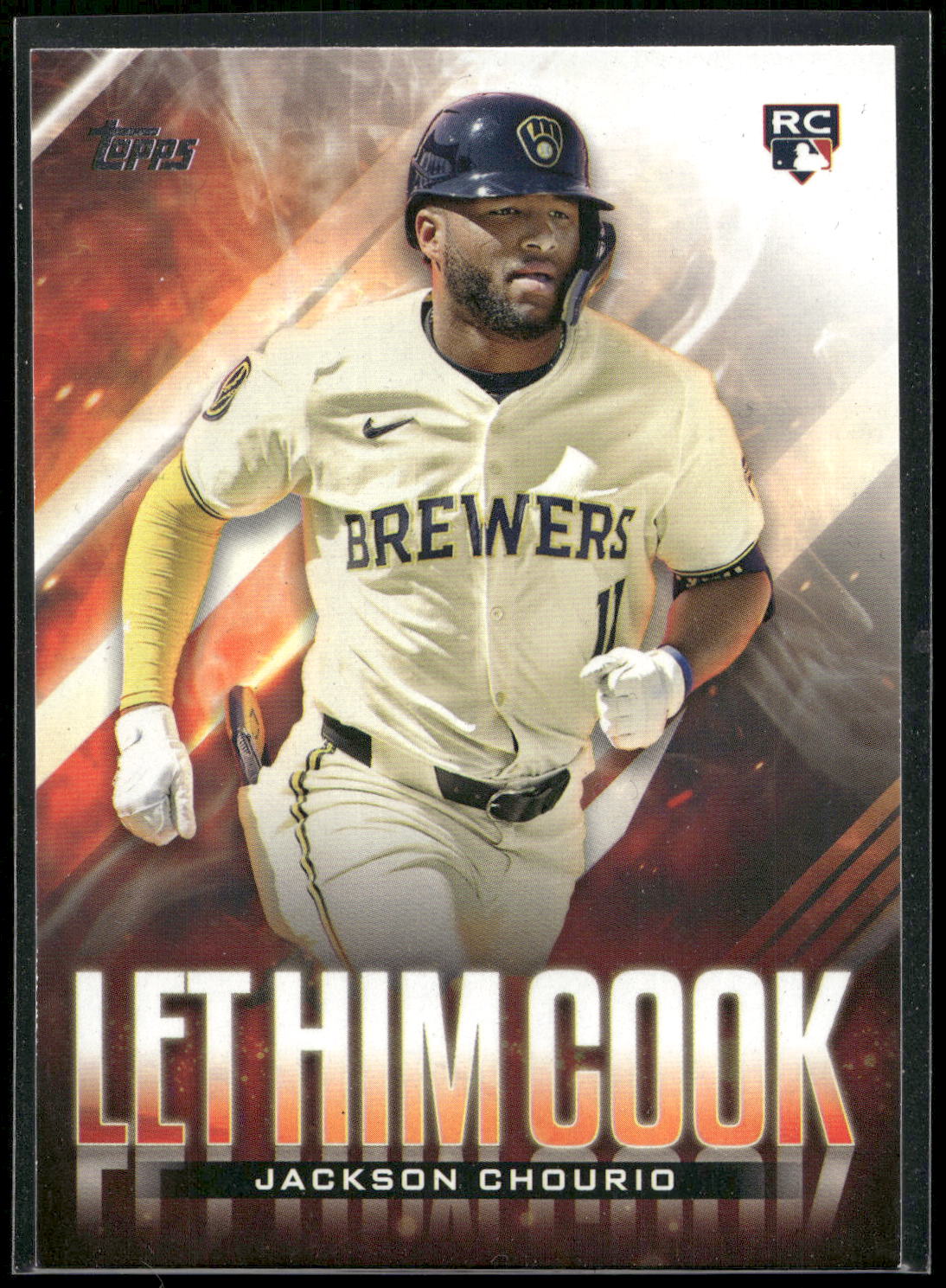 2024 Topps Update #LHC-19 Jackson Chourio Let Him Cook