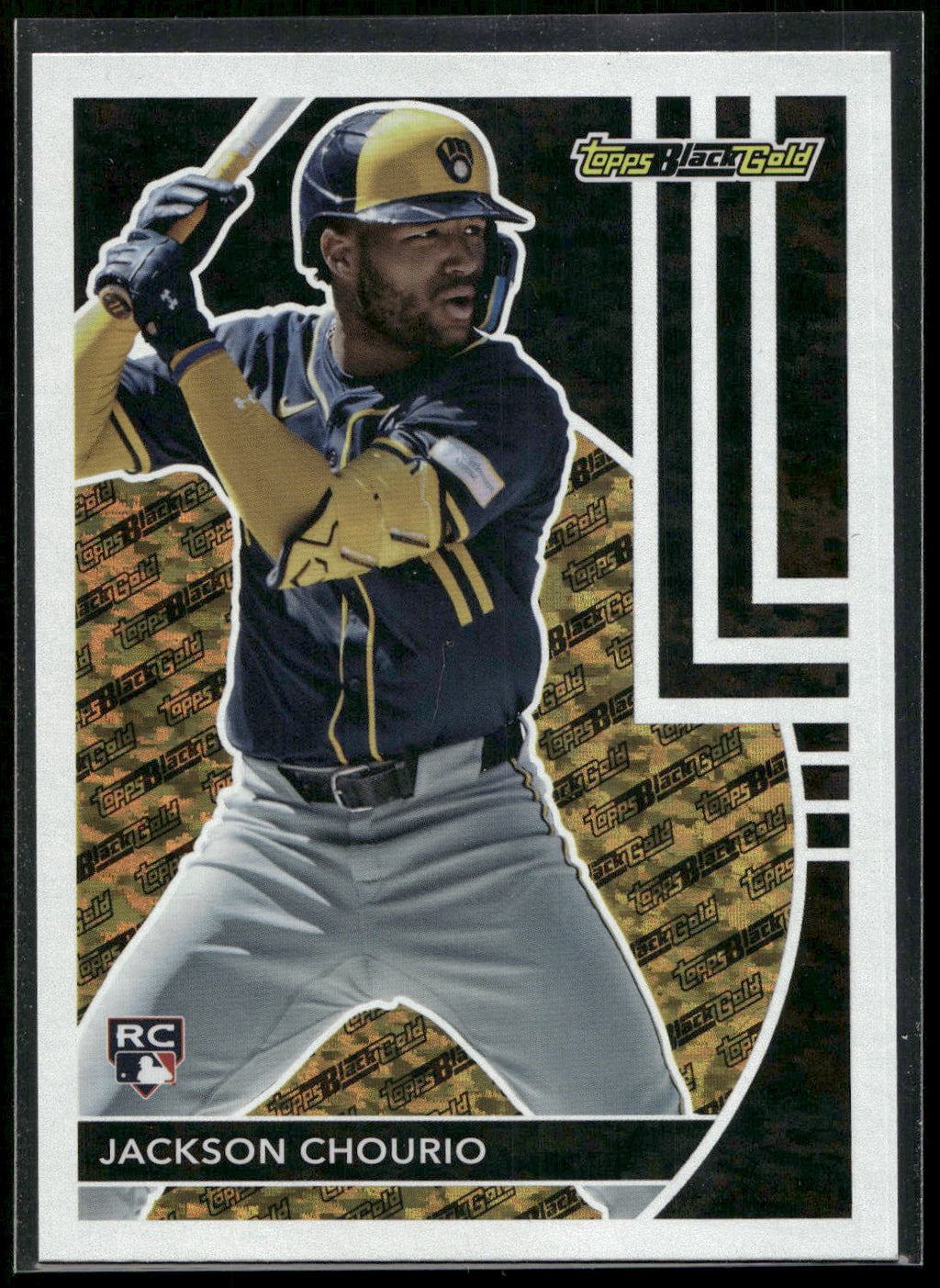 2024 Topps Update #BG-25 Jackson Chourio Topps Black Gold