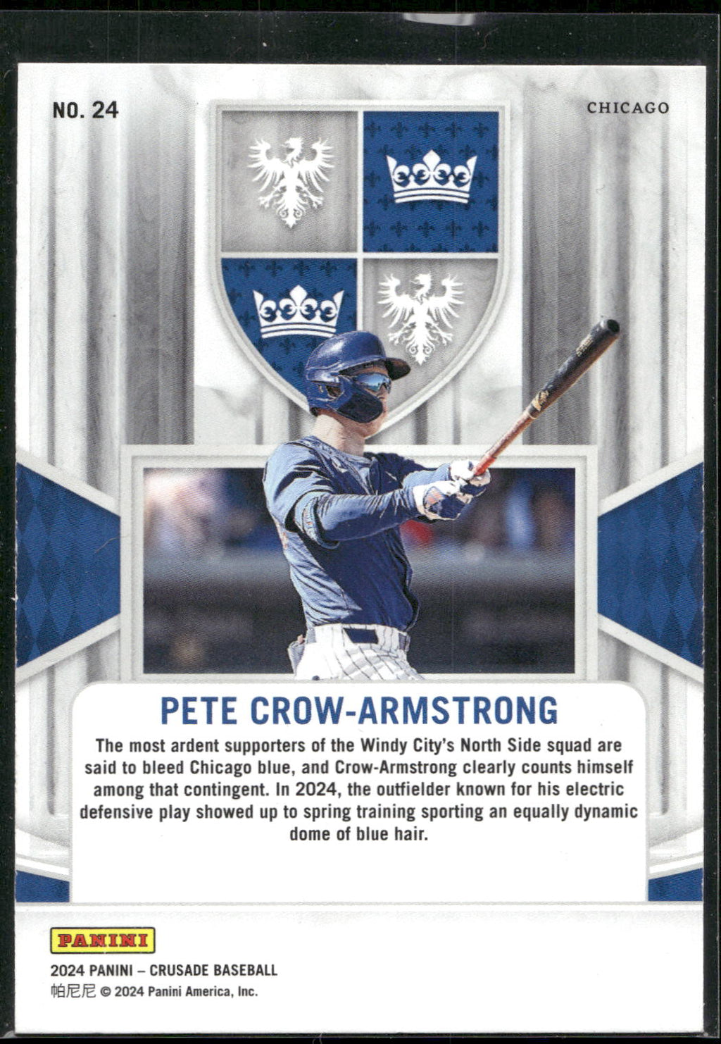 2024 Panini Crusade #24 Pete Crow-Armstrong
