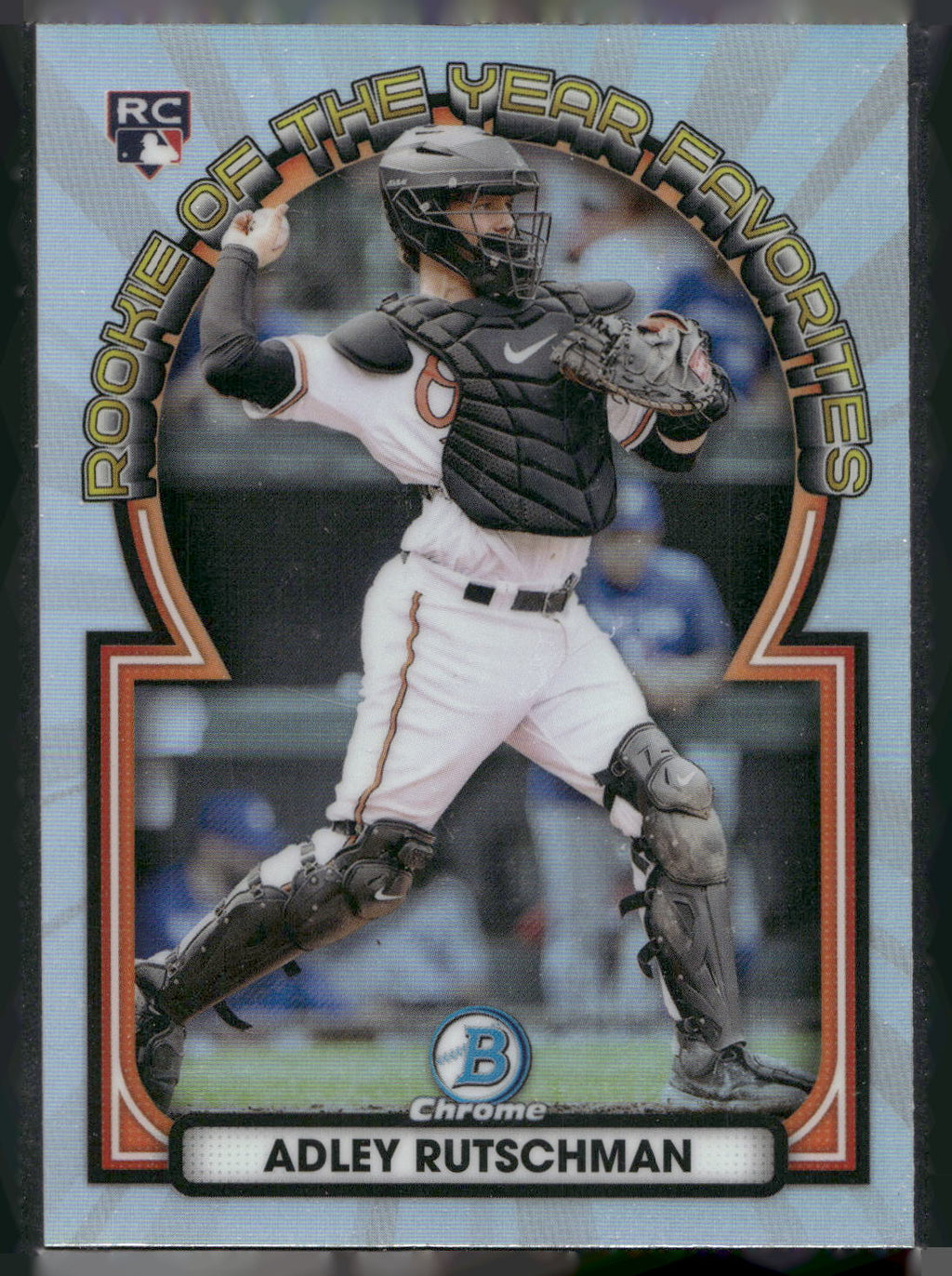 2023 Bowman #ROYF-4 Adley Rutschman Rookie of the Year Favorites