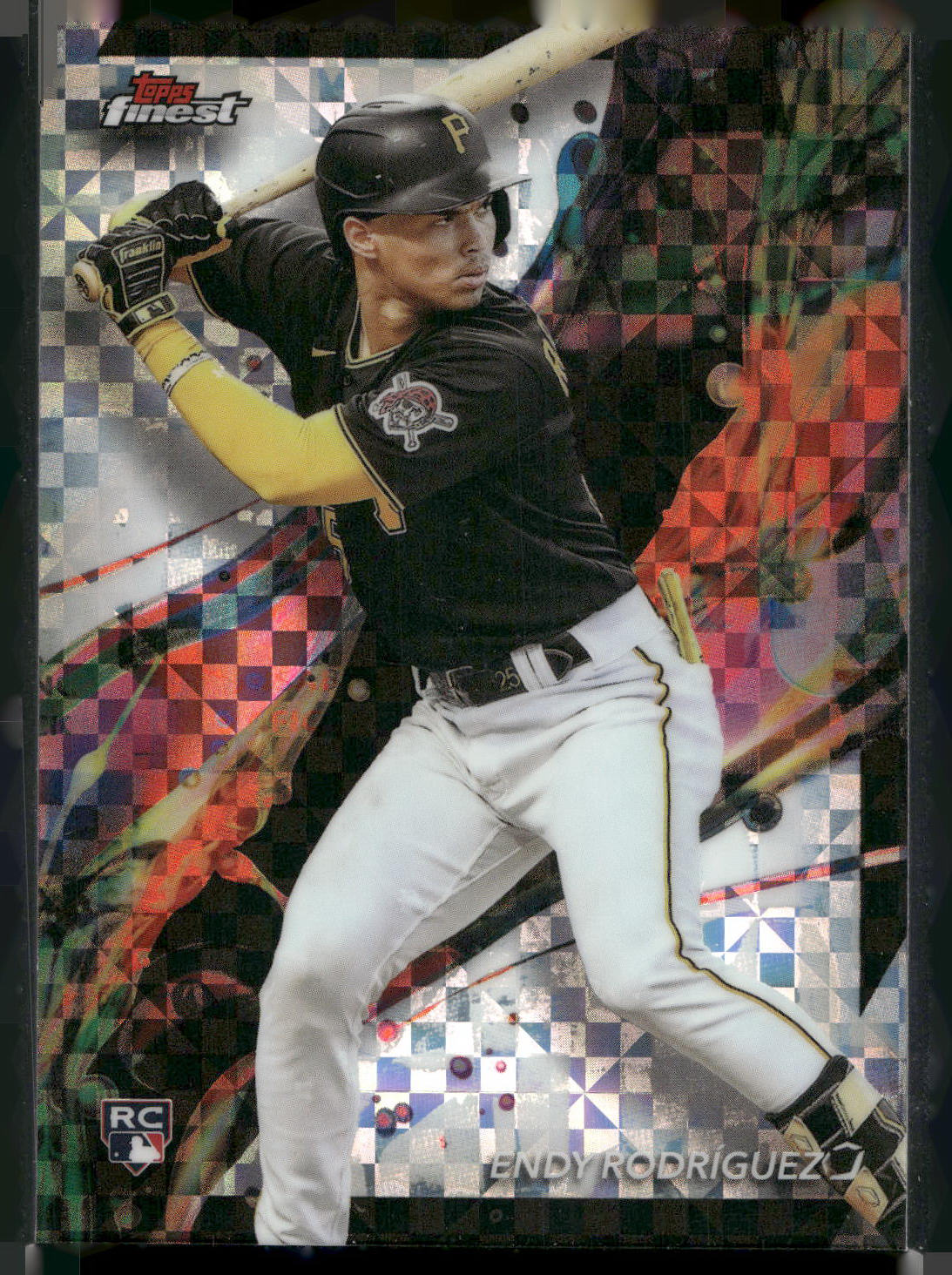 2024 Finest #70 Endy Rodríguez Checkerboard Refractors