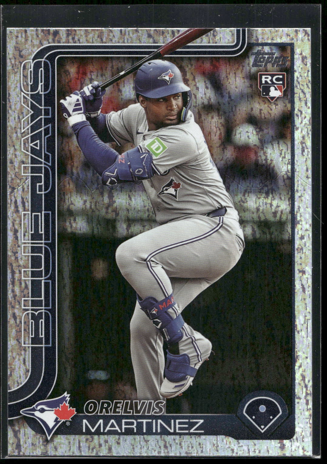 2025 Topps #18 Orelvis Martinez Sandglitter