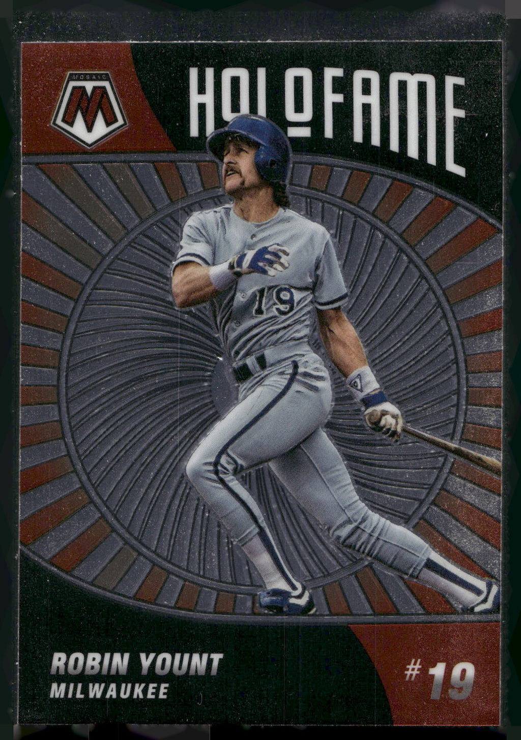 2022 Panini Mosaic #HF-9 Robin Yount Holofame