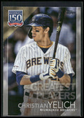 2019 Topps Update #150-10 Christian Yelich 150 Years of Professional Baseball