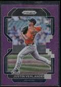 2022 Panini Prizm #16 Justin Verlander Purple Prizm