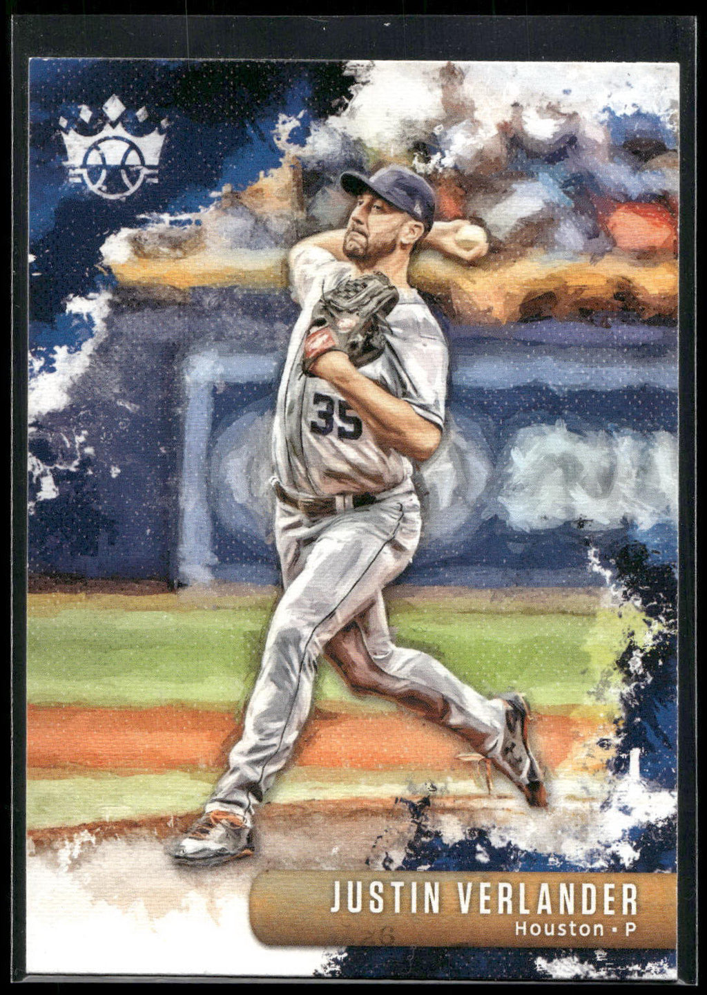 2019 Panini Diamond Kings #88 Justin Verlander