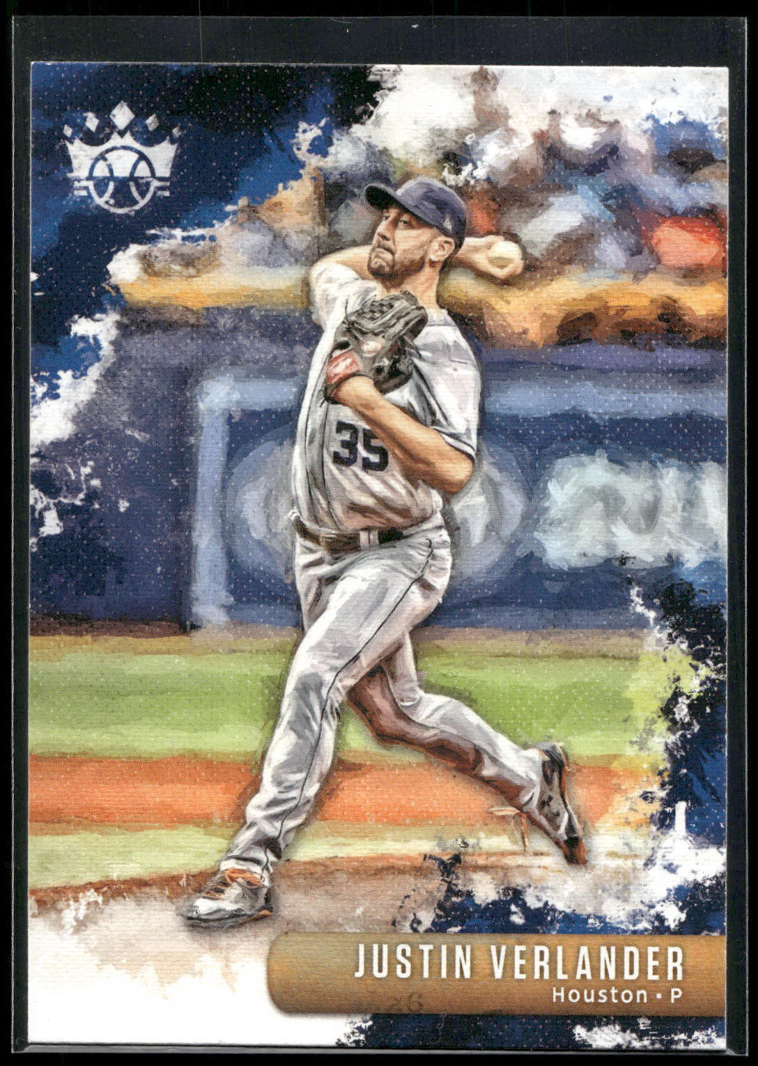 2019 Panini Diamond Kings #88 Justin Verlander
