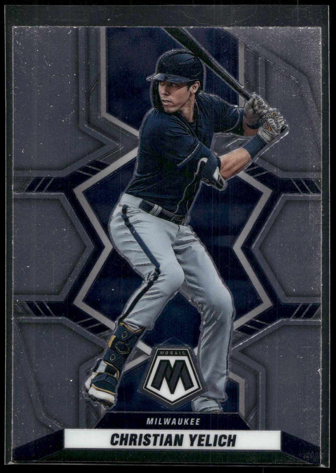 2022 Panini Mosaic #113 Christian Yelich