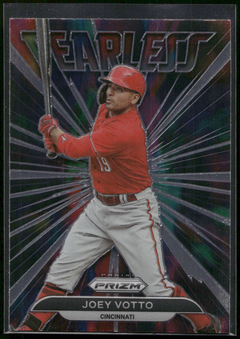 2022 Panini Prizm #FL-17 Joey Votto Fearless