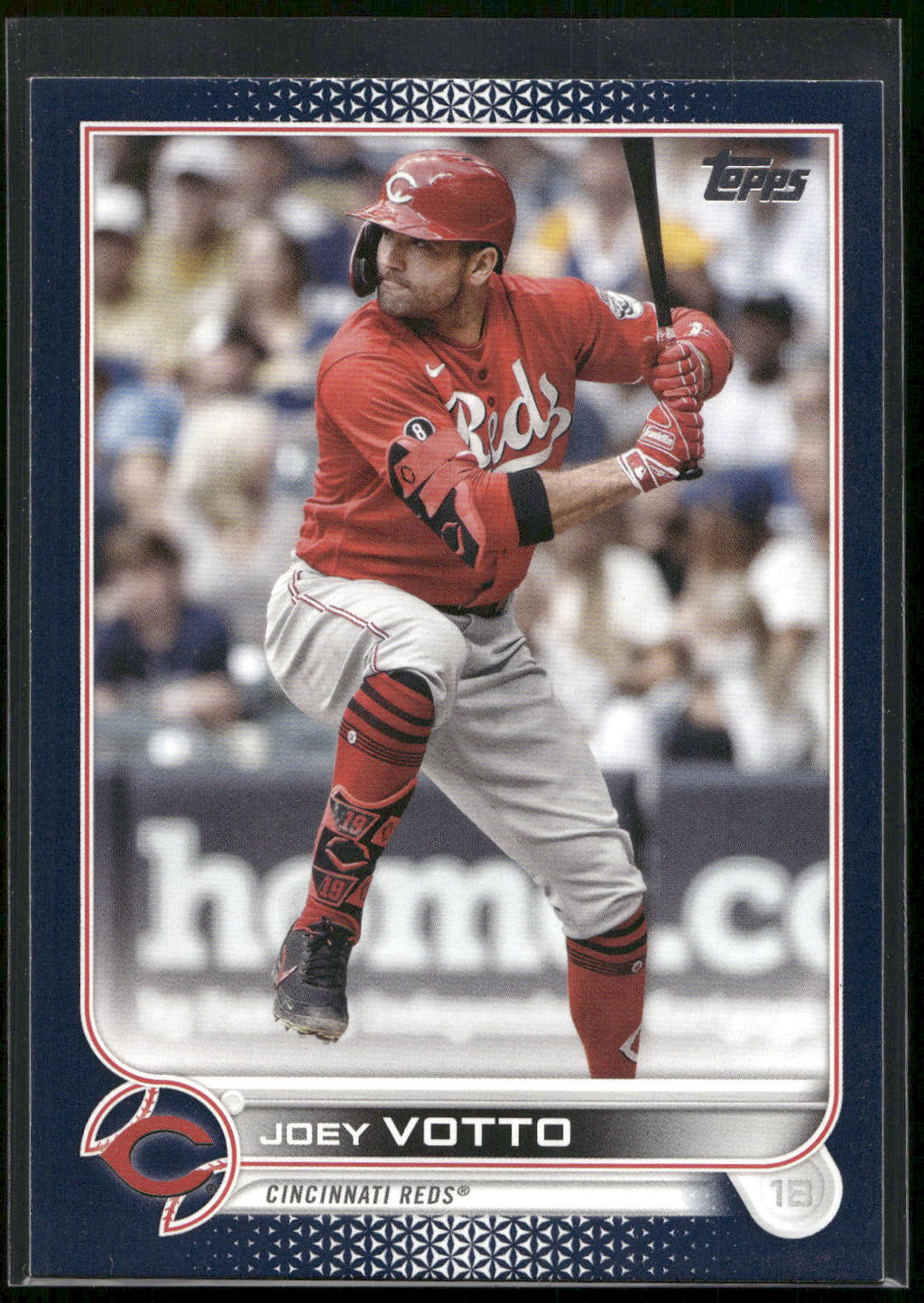 2022 Topps #290 Joey Votto Royal Blue