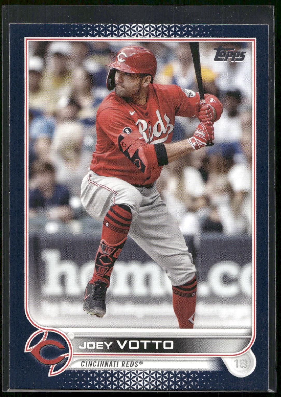 2022 Topps #290 Joey Votto Royal Blue