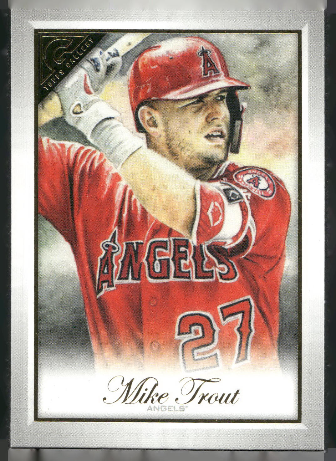 2019 Topps Gallery #105 Mike Trout