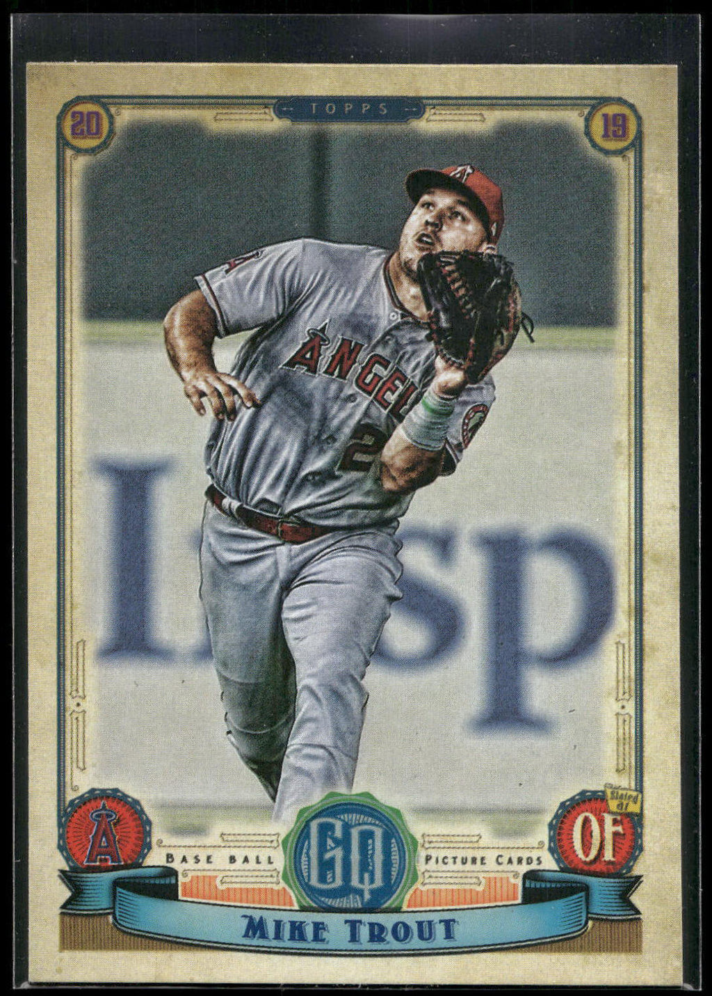 2019 Topps Gypsy Queen #1 Mike Trout