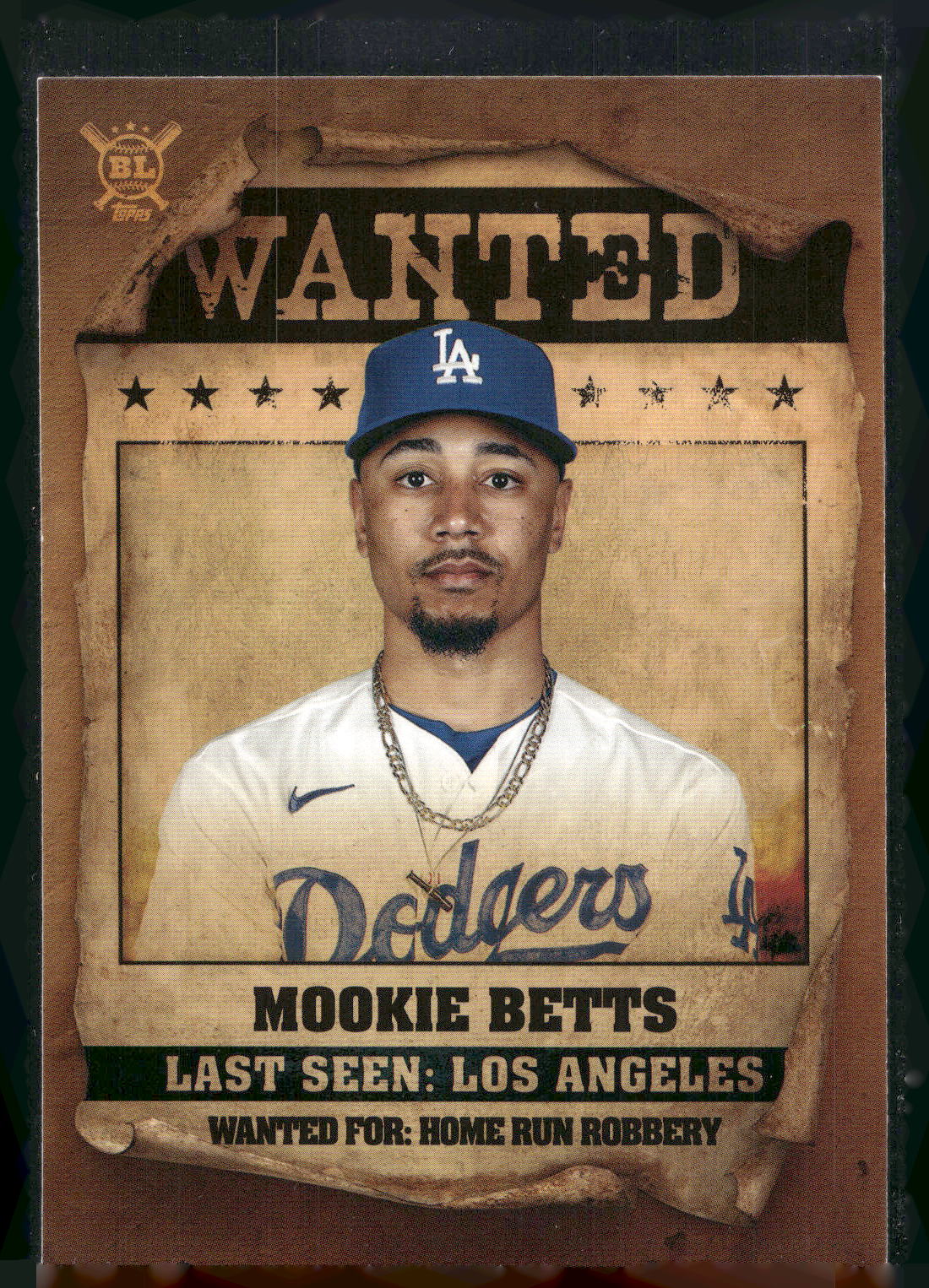 2021 Topps Big League #WT-2 Mookie Betts Wanted