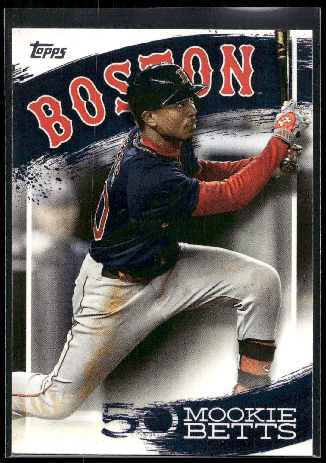 2019 Topps #MB-2 Mookie Betts Mookie Betts Star Player Highlights