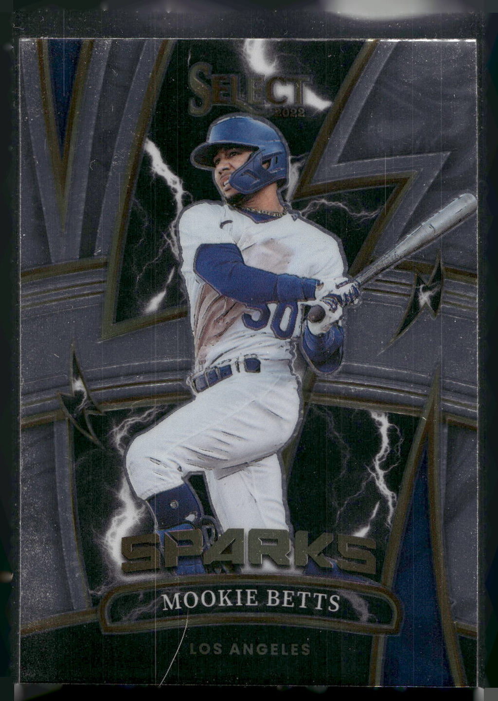 2022 Panini Select #SP2 Mookie Betts Sparks